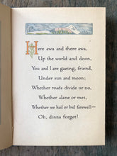 Load image into Gallery viewer, Dinna Forget by Edwin Osgood Grover. Illustrated by Hellen West Heller