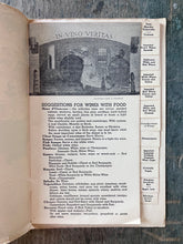 Load image into Gallery viewer, Souvenir Wine List of the World Famous Los Angeles Ambassador
