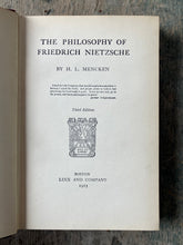 Load image into Gallery viewer, The Philosophy of Friedrich Nietzsche by H. L. Mencken