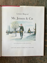 Load image into Gallery viewer, Mr. Jensen & Cat by Lenore Blegvad and Illustrated by Erik Blegvad