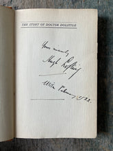 Load image into Gallery viewer, The Story of Doctor Dolittle by Hugh Lofting. SIGNED
