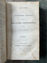 Load image into Gallery viewer, Leather Bound Collection of Pamphlets Relating to New Hampshire and Massachusetts