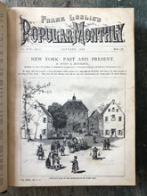 Load image into Gallery viewer, Frank Leslie’s Popular Monthly. Vol. XVII. —January to June, 1884.