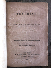 Load image into Gallery viewer, “Teverino: A Romance by George Sand”