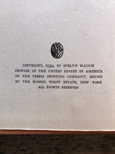 Load image into Gallery viewer, A Handful of Dust. by Evelyn Waugh