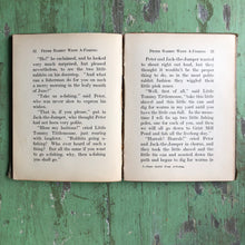 Load image into Gallery viewer, When Peter Rabbit Went A-Fishing by Linda Steven’s Almond. With Illustrations from Original Drawings by Margaret Campbell Hooped