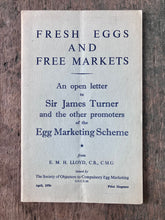 Load image into Gallery viewer, Fresh Eggs and Free Markets by E. M. H. Lloyd
