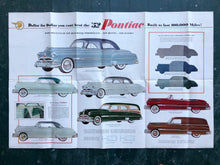 Load image into Gallery viewer, Presenting the ‘52 Pontiac poster/brochure
