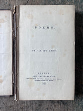Load image into Gallery viewer, Poems. By J. N. McJilton (M'Jilton). INSCRIBED
