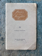 Load image into Gallery viewer, The Two Natures by Robert Waller. Poems in Pamphlet IV. INSCRIBED
