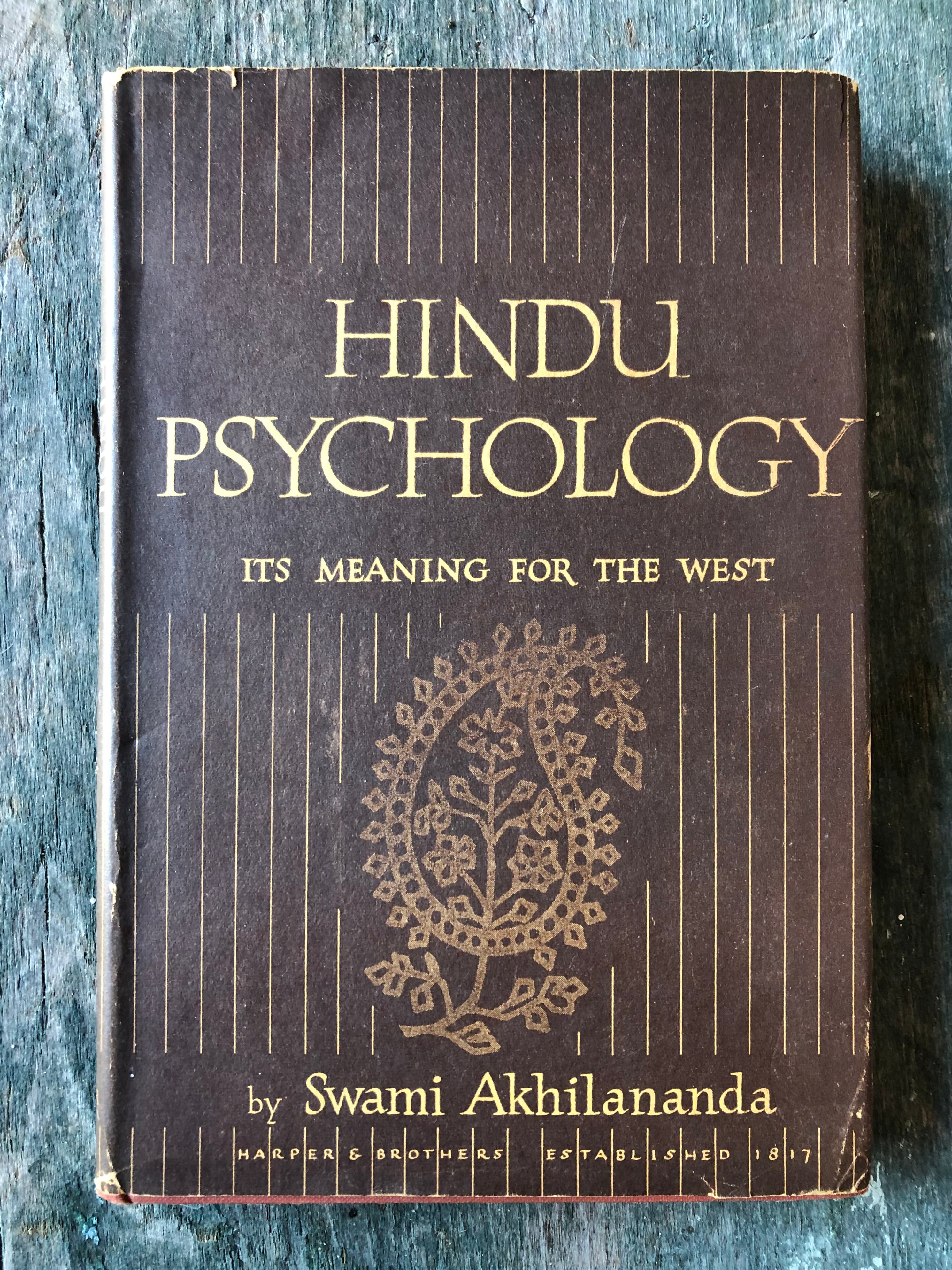 Hindu Psychology: Its Meaning for the West by Swami Akhilananda, image size:2980x3974