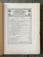 Load image into Gallery viewer, The League of Right Living Course of Instruction in Psychotherapy Combining Sound Psychology, Sound Medicine and Sound Religion Volume III. Edited by William B. Parker
