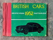 Load image into Gallery viewer, British Cars 1952 by Peter Chambers
