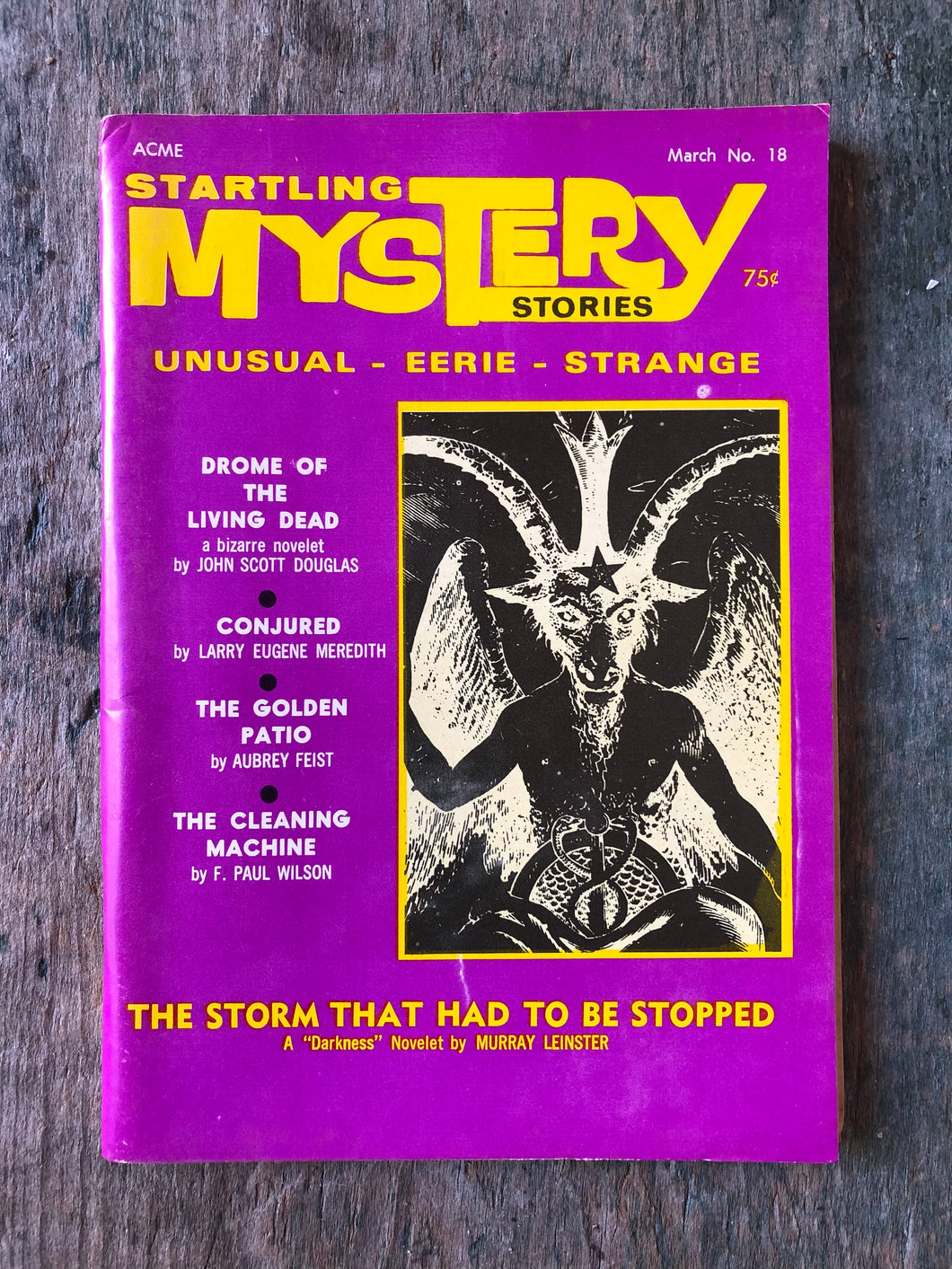 Startling Mystery Stories, March No 18 Volume 3, Number 6
