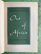 Load image into Gallery viewer, Out of Africa by Isak Dinesen
