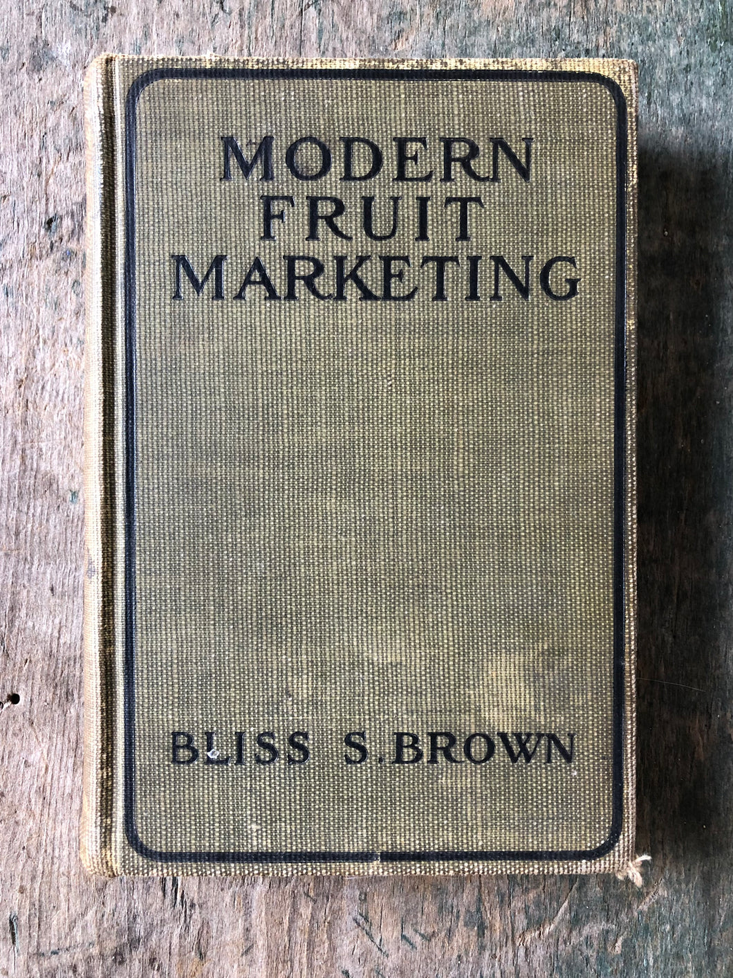 Modern Fruit Marketing: A Complete Treatise Covering Harvesting, Packing, Storing, Transporting and Selling of Fruit by Bliss S. Brown