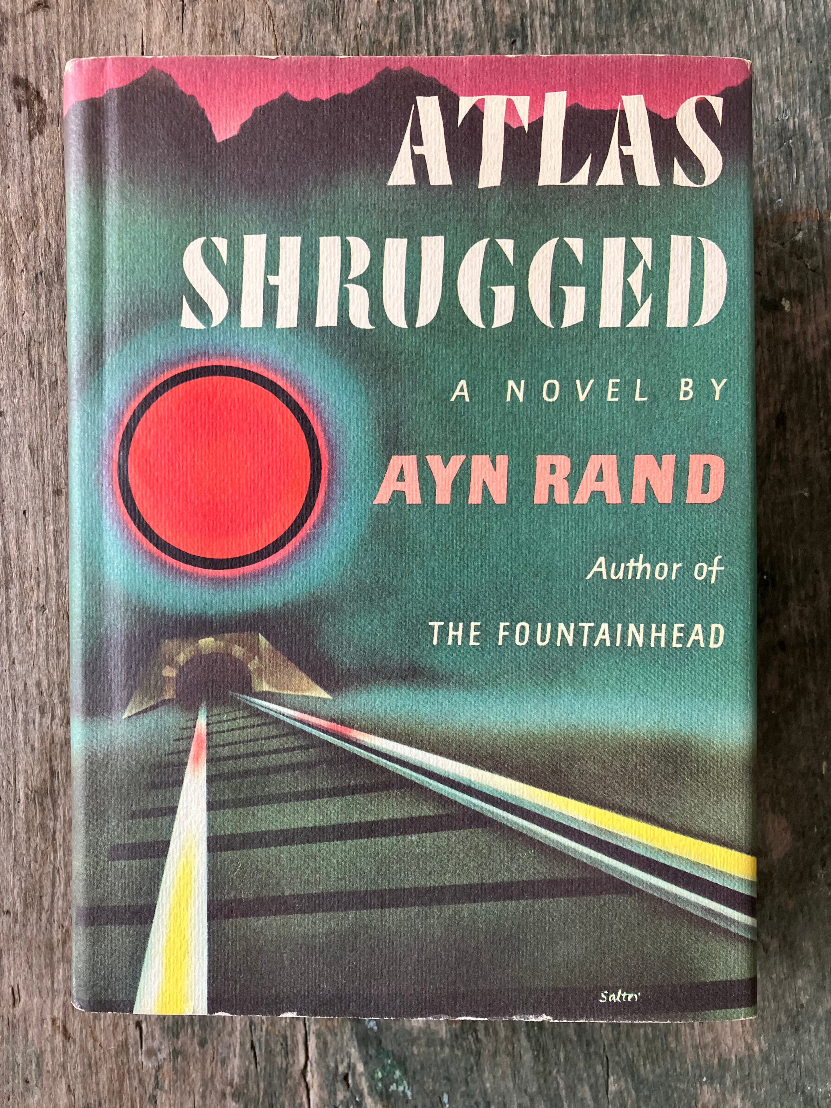 Atlas Shrugged by Ayn Rand – Under the Covers Antique and Vintage Books