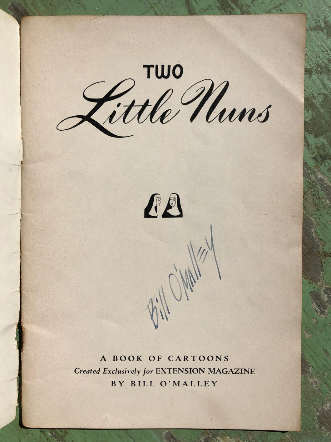 Two Little Nuns. A Book of Cartoons by Bill O’Malley