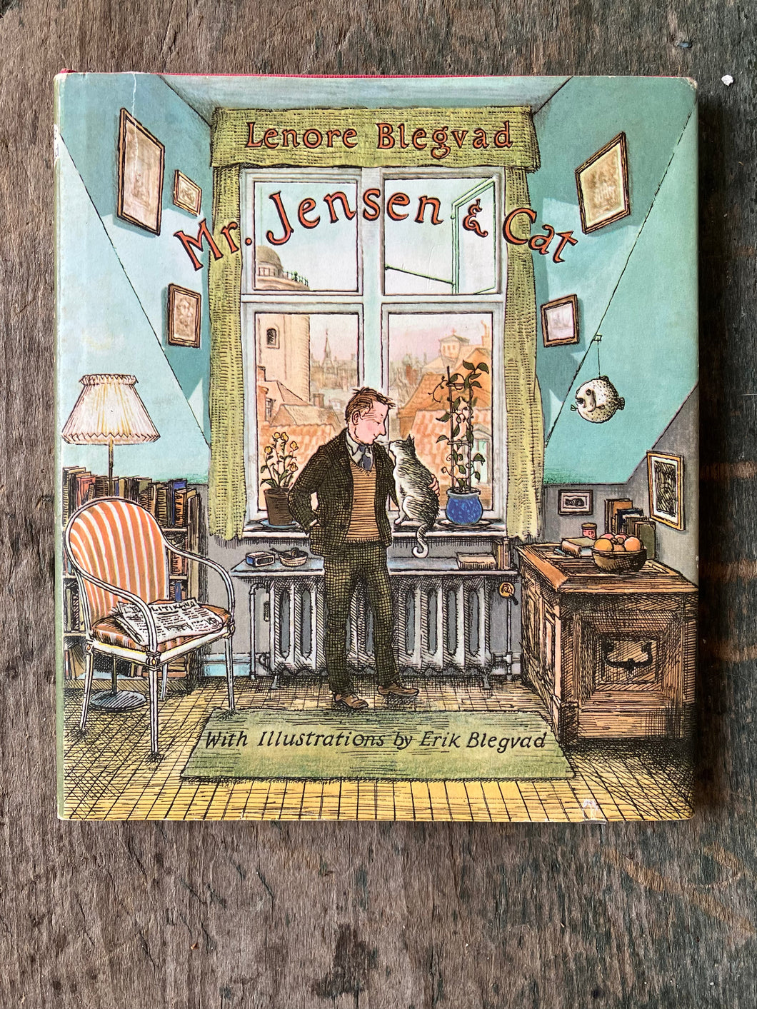 Mr. Jensen & Cat by Lenore Blegvad and Illustrated by Erik Blegvad
