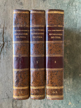 Load image into Gallery viewer, Los Tres Primeros Historiadores de la Isla de Cuba by D. Jose Martin Felix de Arrate, D. Antonio Jose Valdes and D. Ignacio Urrutia y Montoya. Edited by Rafael Cowley and Andres Pego
