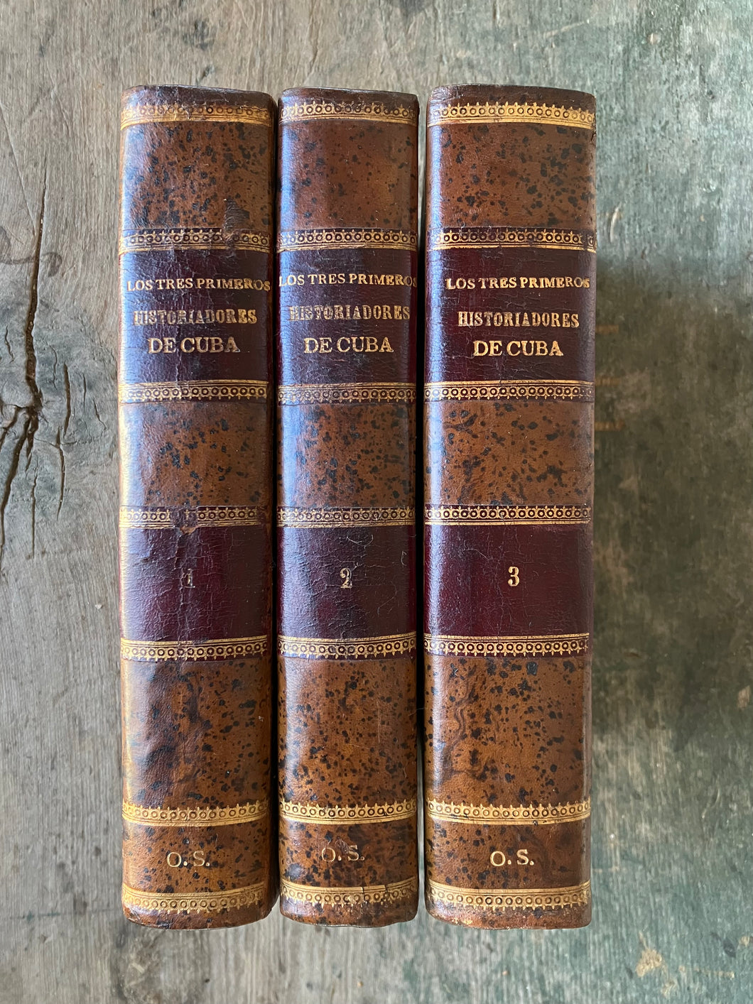 Los Tres Primeros Historiadores de la Isla de Cuba by D. Jose Martin Felix de Arrate, D. Antonio Jose Valdes and D. Ignacio Urrutia y Montoya. Edited by Rafael Cowley and Andres Pego