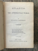 Load image into Gallery viewer, Atlantis: The Antediluvian World by Ignatius Donnelly
