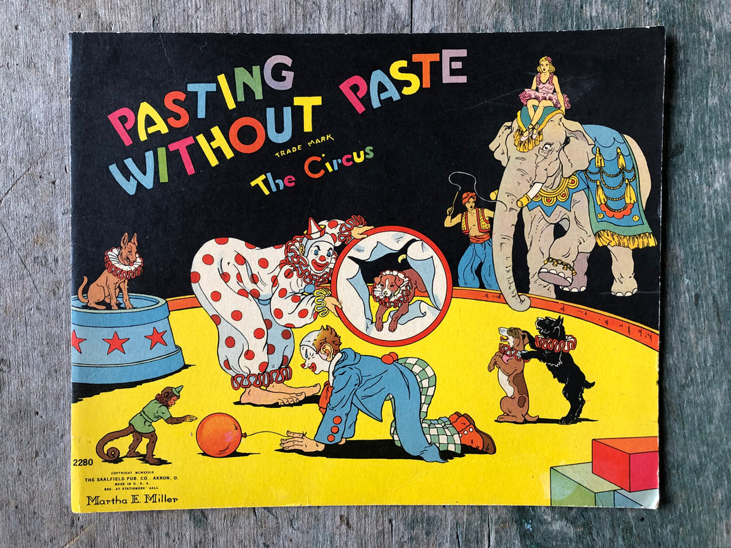 Cover from “Pasting Without Paste: The Circus”