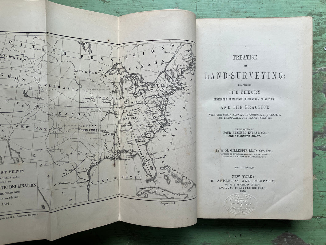 A Treatise on Land-Surveying by W. M. Gillespie