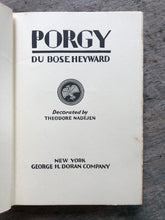 Load image into Gallery viewer, Porgy by Du Bose Hayward. Decorated by Theodore Nadejen
