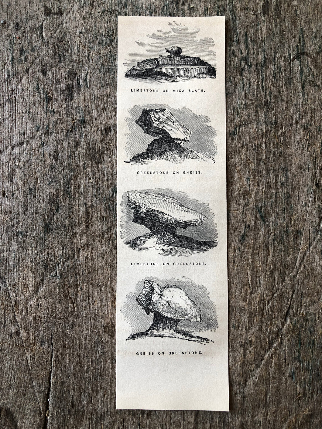 Geological Print from “Arctic Exploration: the Second Grinnell Expedition to Find Sir John Franklin, 1853, 54, 55” by Elisha Kent Kane