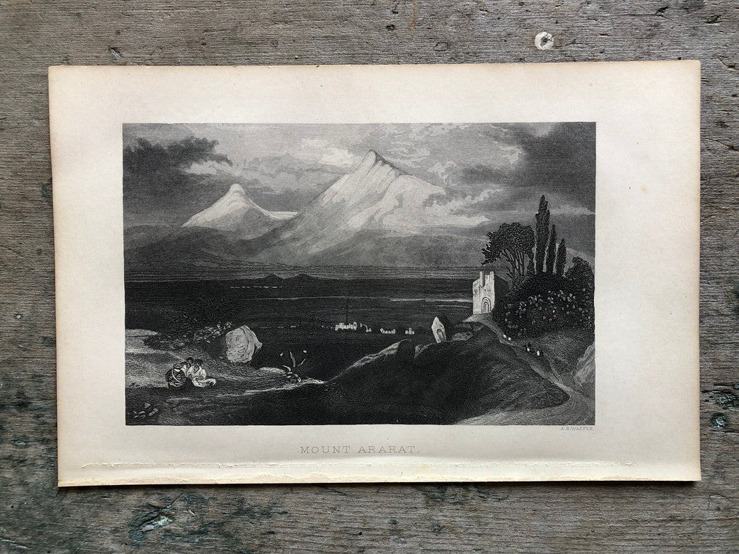 Etching from Work-Days of God; Or, Science and the Bible