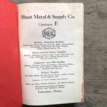 Load image into Gallery viewer, Sheet Metal and Supply Co. Catalogue E

