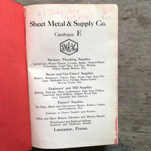 Load image into Gallery viewer, Sheet Metal and Supply Co. Catalogue E
