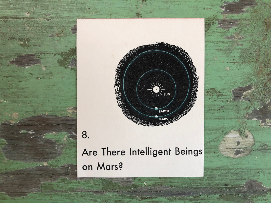 Print from “All About the Stars” by Anne Terry White and Illustrated by Martin Bileck