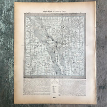 Load image into Gallery viewer, Double Sided Print of Star Maps from “Cram’s Universal Atlas Geographical, Astronomical and Historical&quot;
