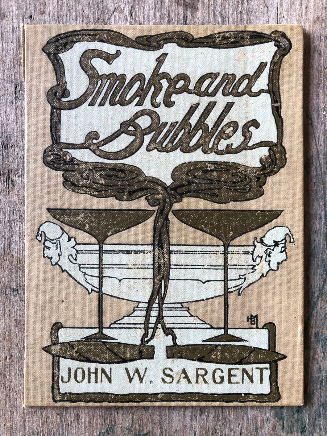 Cover from “Smoke and Bubbles” designed by Harry B. Matthews