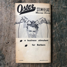 Load image into Gallery viewer, Oster Stim•U•Lax Instruction Manual
