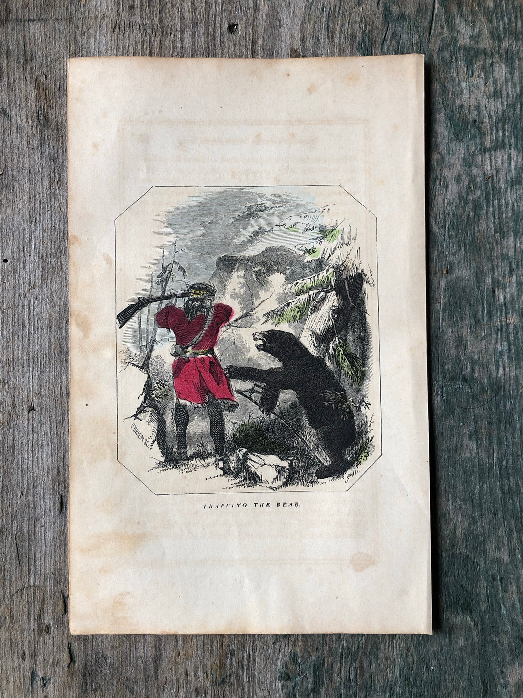 Hand-Colored Plate from The Indian Races of North and South America by Charles De Wolf Brownell