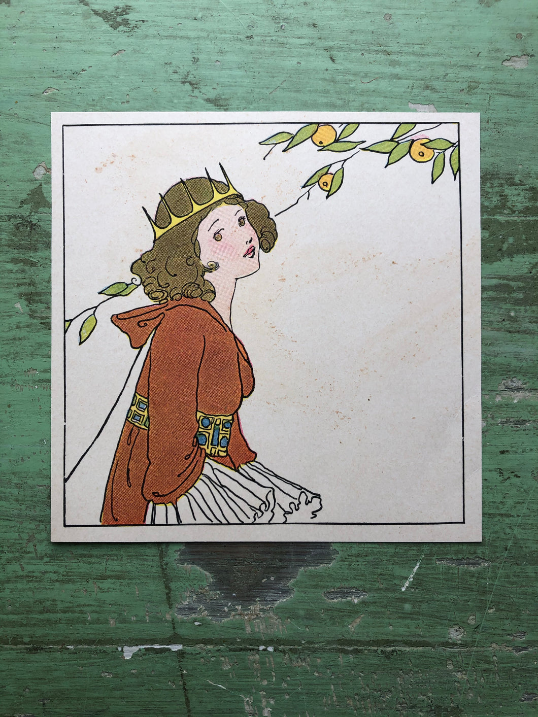Print illustrated by Margaret Evans Price from “Once Upon a Time: A Book of Old-Time Fairy Tales”