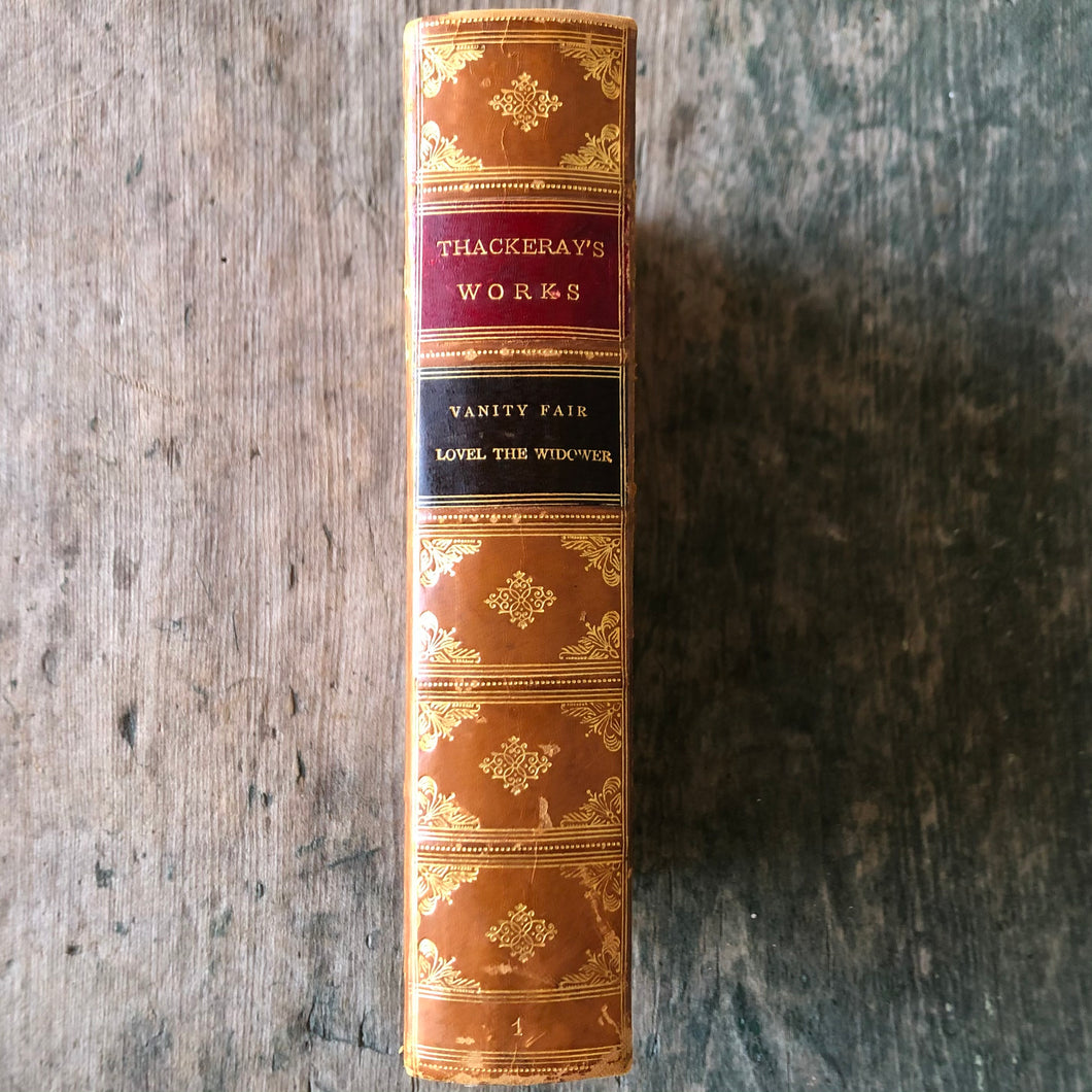 “Vanity Fair: A Novel Without a Hero. The Lovel Widower” by William Makepeace Thackeray