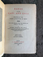 Load image into Gallery viewer, Bards of the Gael and Gall. Examples of the Poetic Literature of Erinn by George Sigerson
