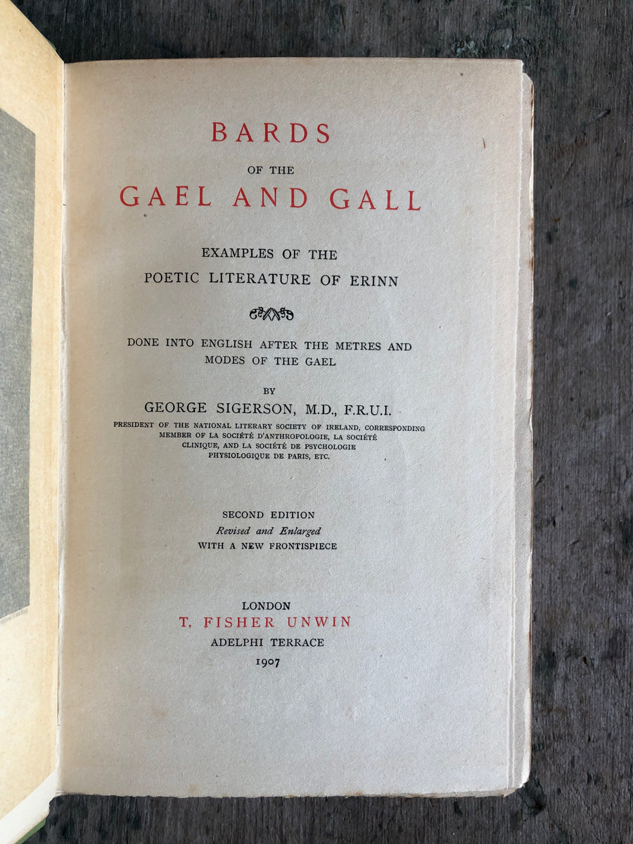 Bards of the Gael and Gall. Examples of the Poetic Literature of Erinn ...