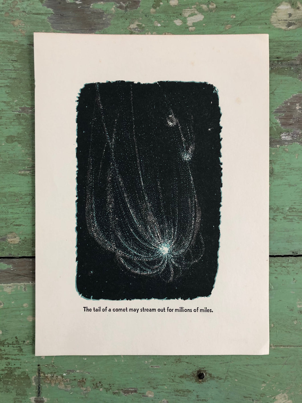 Print from “All About the Stars” illustrated by Martin Bileck
