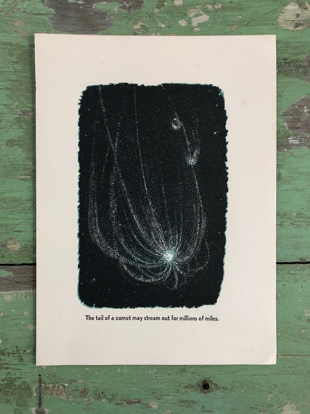 Print from “All About the Stars” illustrated by Martin Bileck