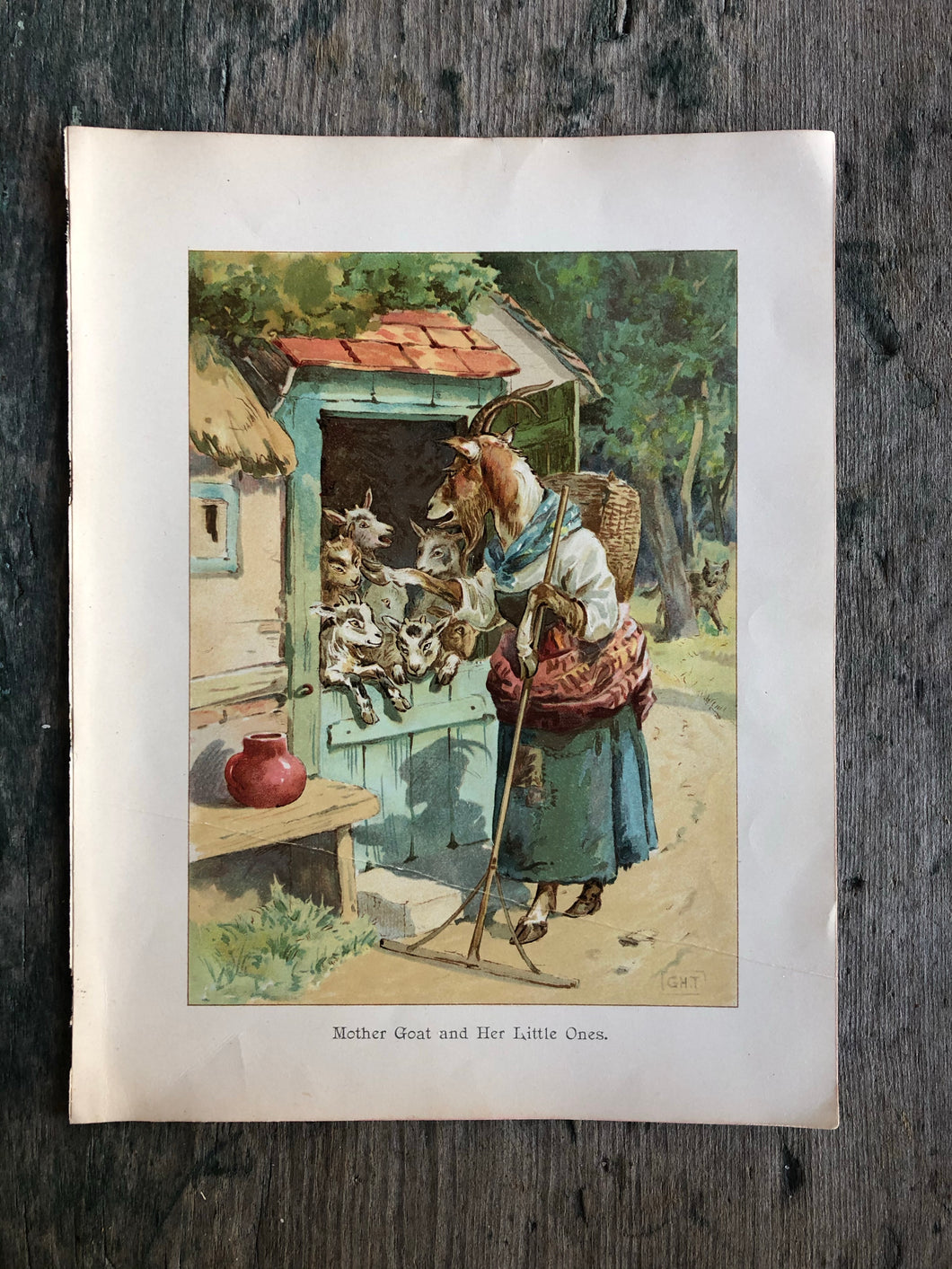 Print from “Mother Goose Nursery Tales”