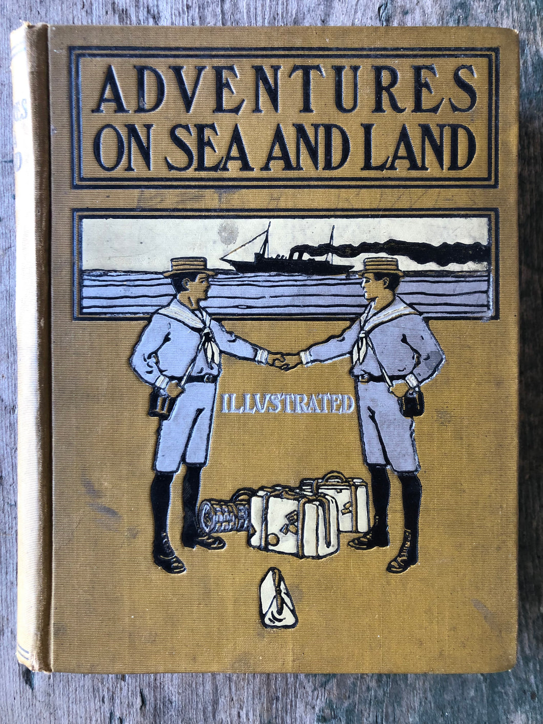 Adventures on Sea and Land: The Travels at Home and Abroad of Three Young Explorers. by Ella H. Stratton