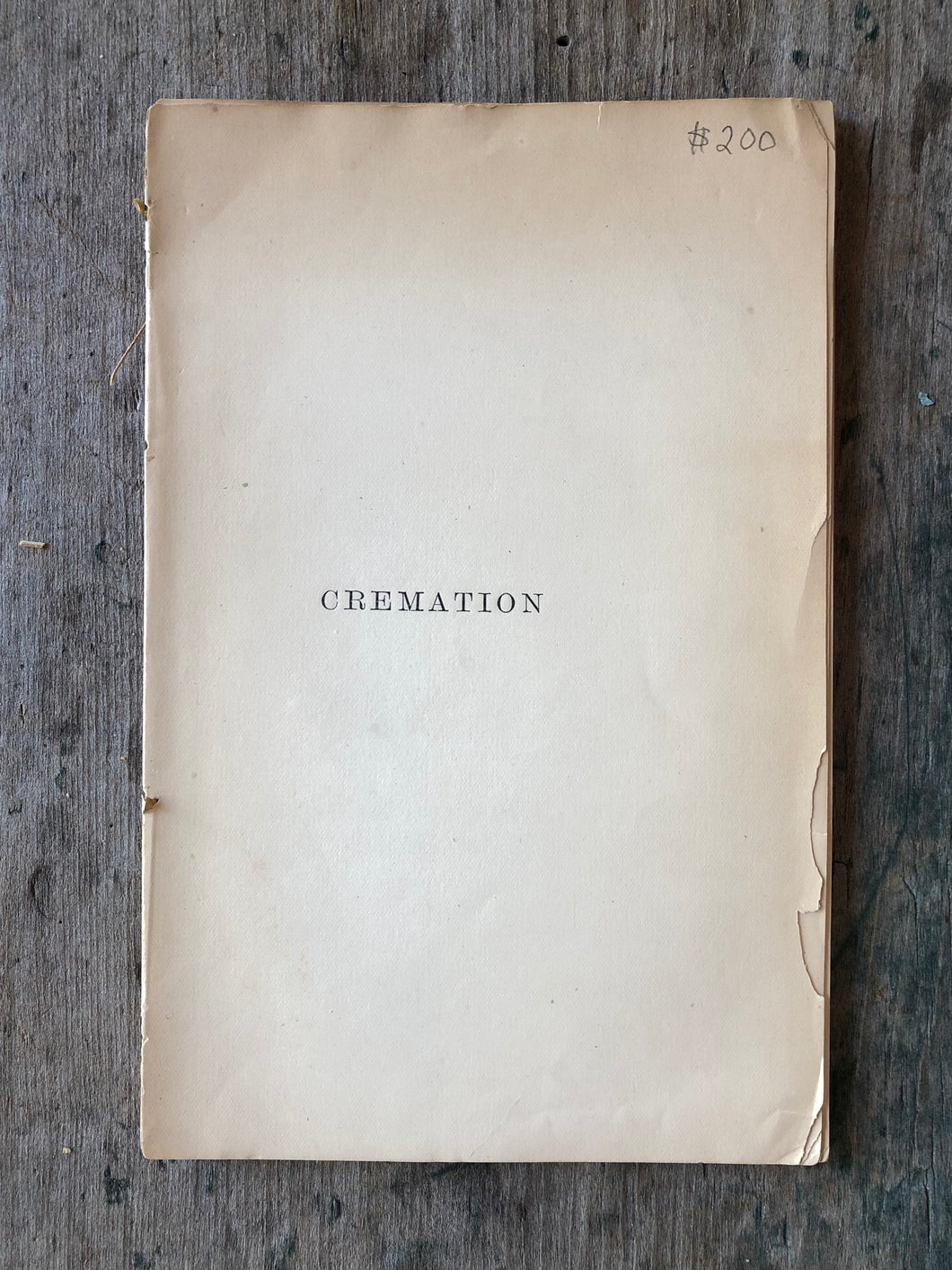 Cremation: The Treatment of the Body After Death by Sir Henry Thompson