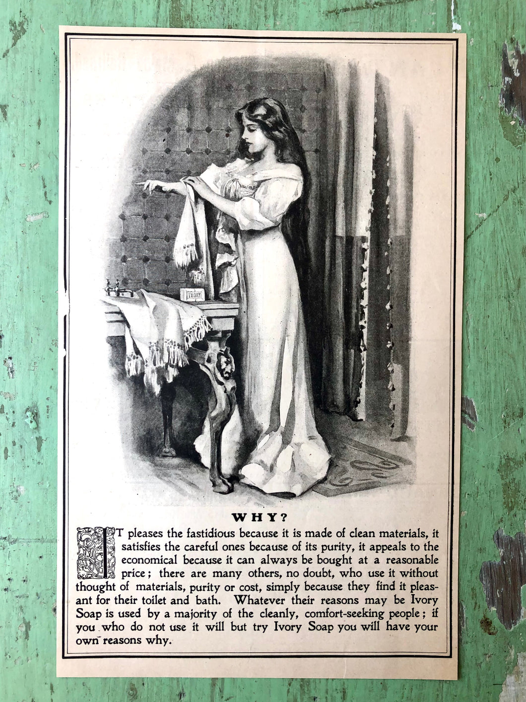 Print Advertisement for Ivory Soap from Donahoe's Magazine
