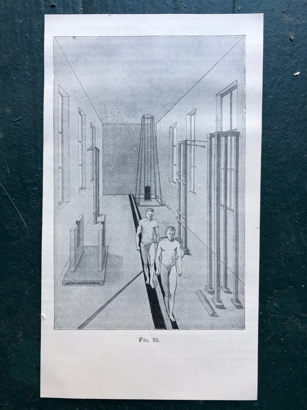 Fig. 95. Print from “The Treatment of Tabetic Ataxia by Means of Systematic Exercise” by Dr. H. S. Frenkel