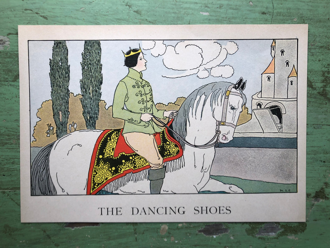 Print illustrated by Margaret Evans Price from “Once Upon a Time: A Book of Old-Time Fairy Tales”